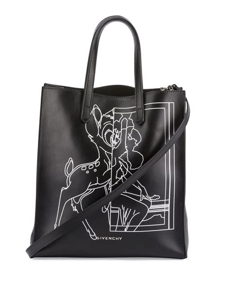 Givenchy Stargate Bambi Tote In Black 